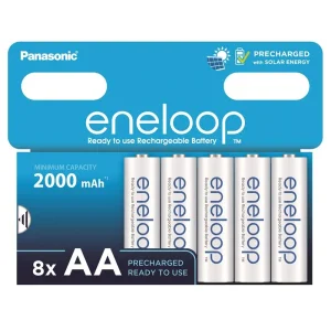 Акумулятор Panasonic Eneloop NI-MH AA 2000 мАг, 8 шт., BK-3MCDE/8HH UA
